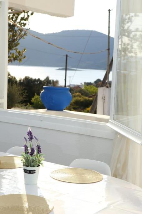 White Villa In Olive Trees And Seaview To Panagia Almiropotamos Luaran gambar