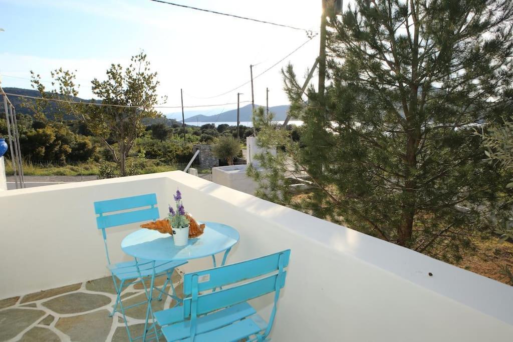 White Villa In Olive Trees And Seaview To Panagia Almiropotamos Luaran gambar