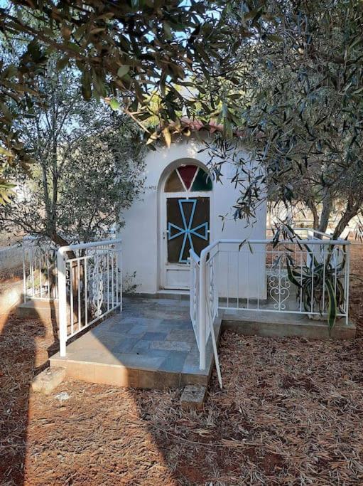 White Villa In Olive Trees And Seaview To Panagia Almiropotamos Luaran gambar