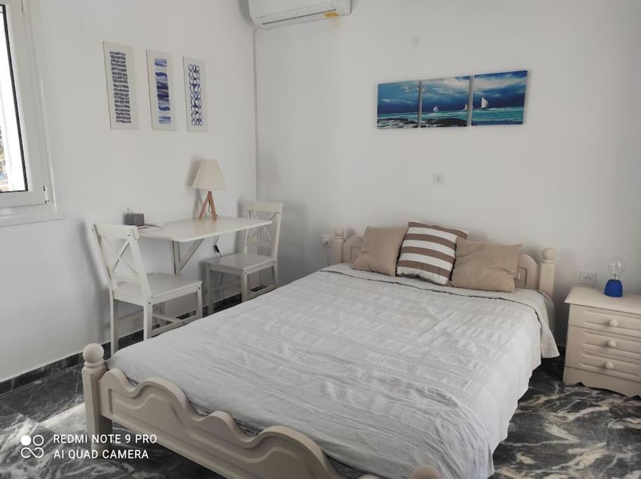 White Villa In Olive Trees And Seaview To Panagia Almiropotamos Luaran gambar